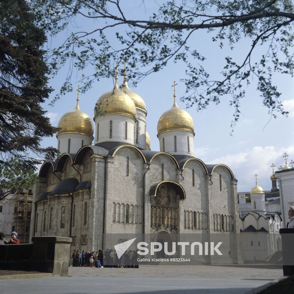 Dormition Cathedral in Kremlin