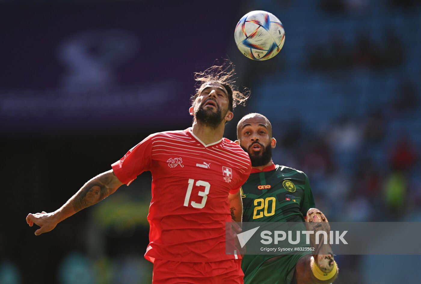 Qatar Soccer World Cup Switzerland - Cameroon