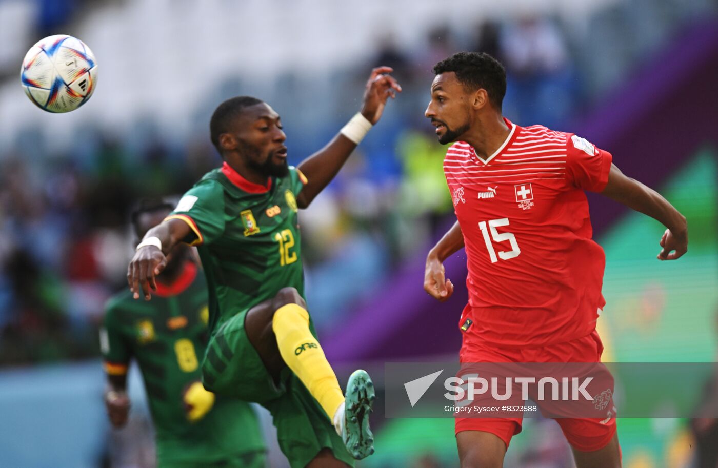 Qatar Soccer World Cup Switzerland - Cameroon