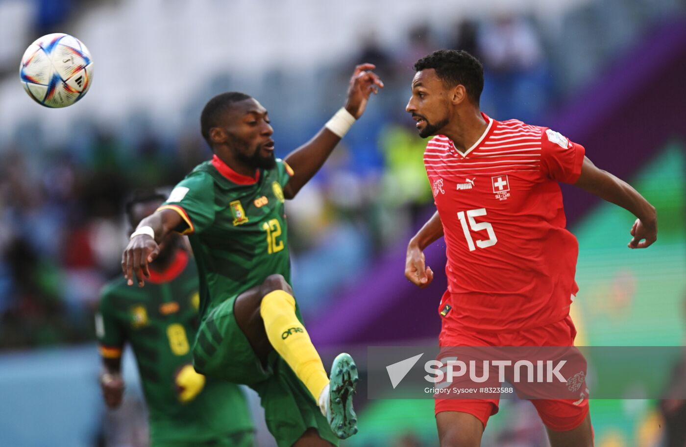 Qatar Soccer World Cup Switzerland - Cameroon