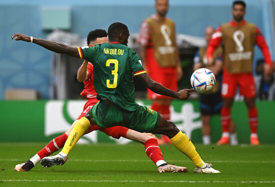 Qatar Soccer World Cup Switzerland - Cameroon
