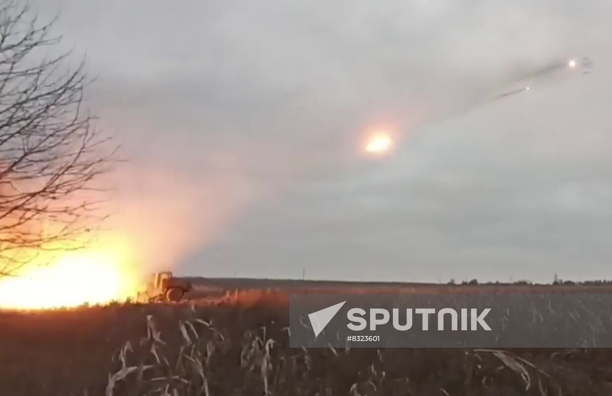 Russia Ukraine Military Operation Rocket Launches