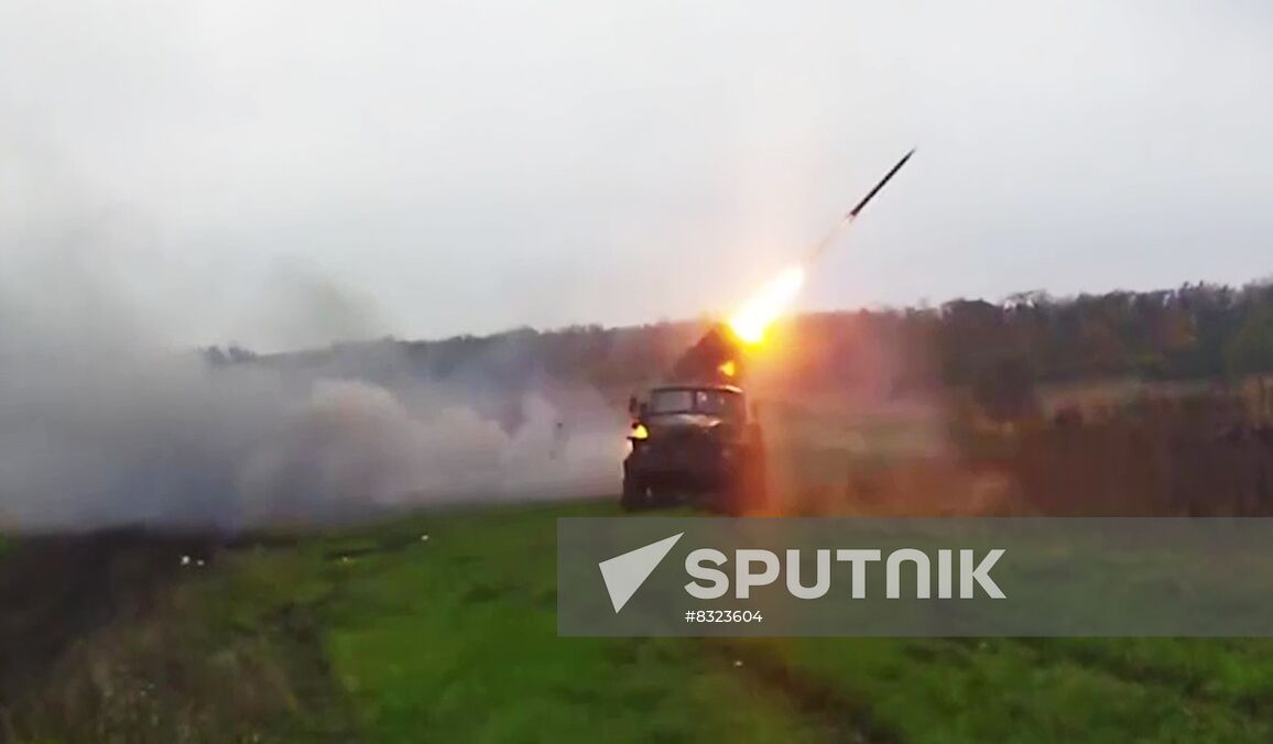 Russia Ukraine Military Operation Rocket Launches