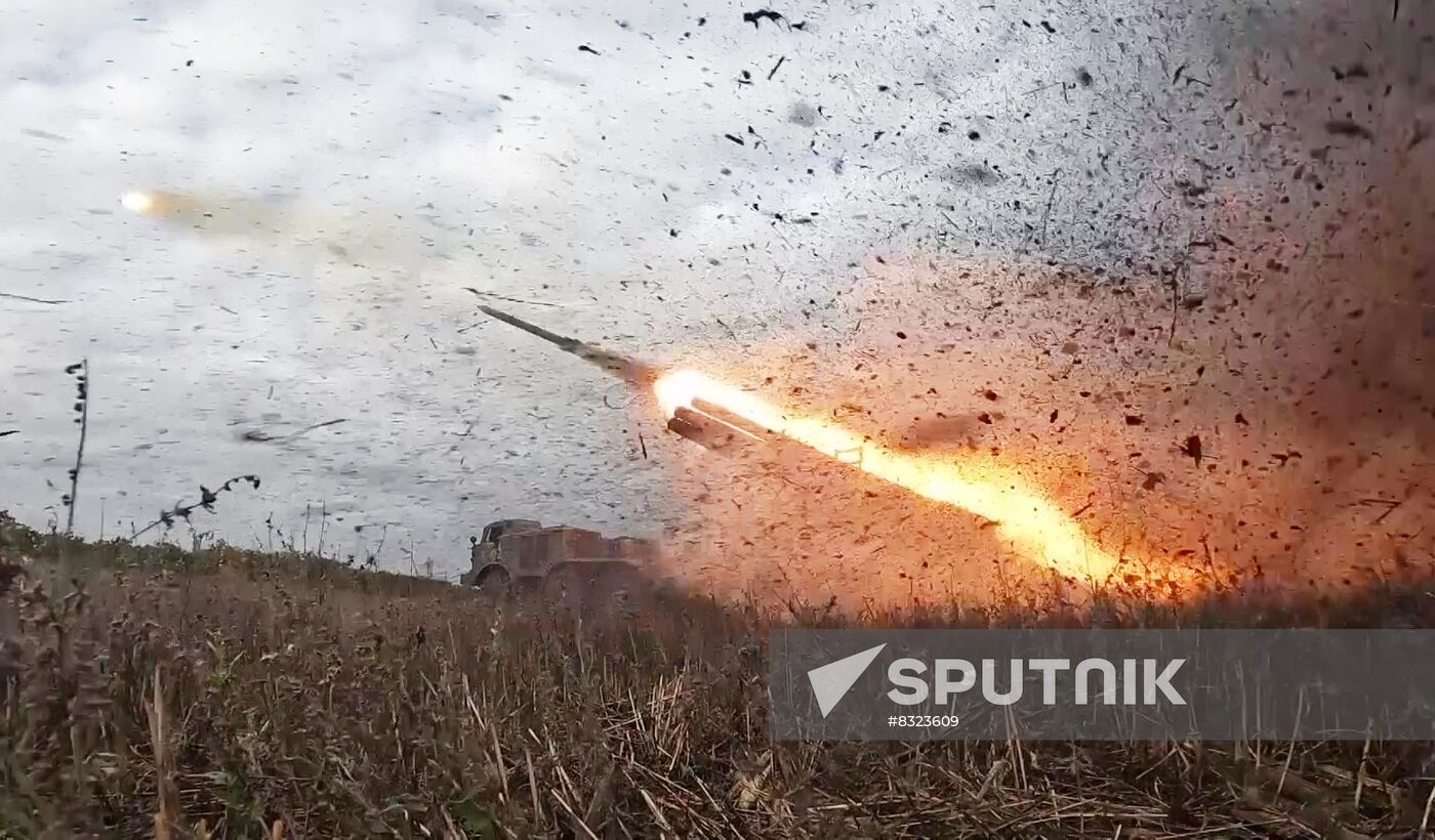 Russia Ukraine Military Operation Rocket Launches