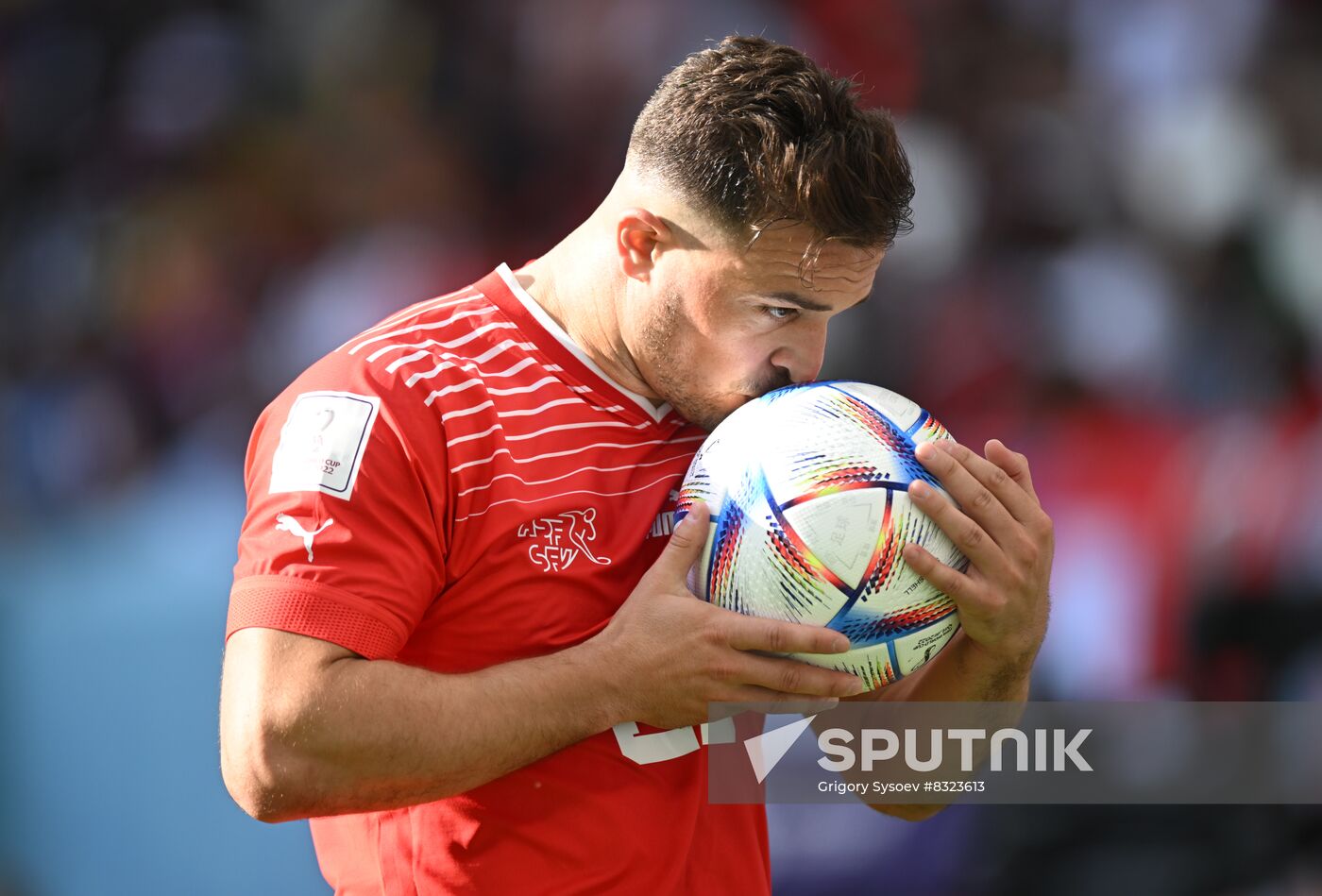 Qatar Soccer World Cup Switzerland - Cameroon