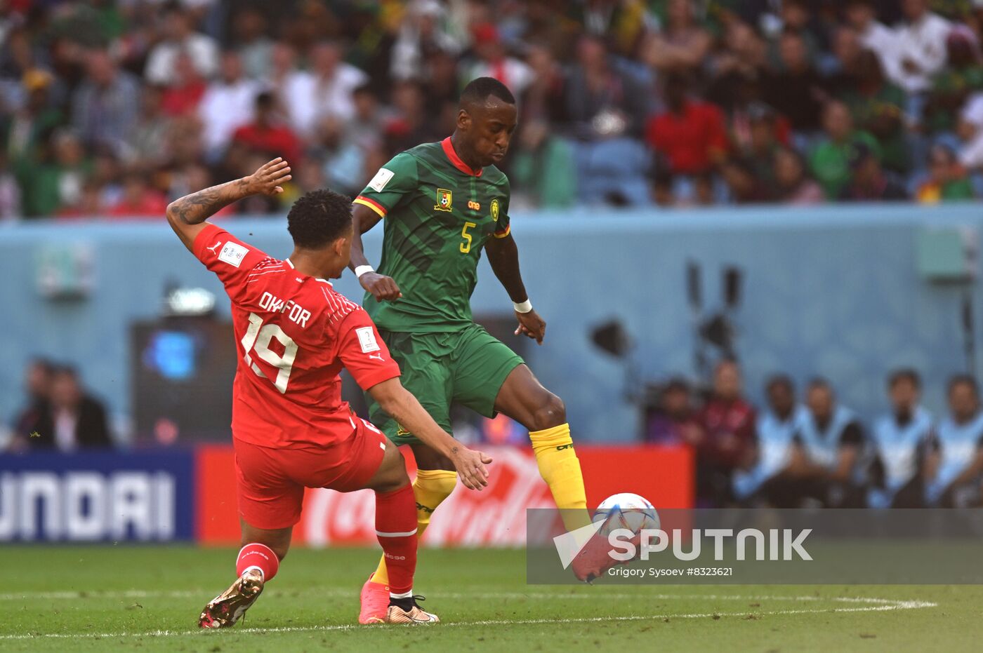 Qatar Soccer World Cup Switzerland - Cameroon