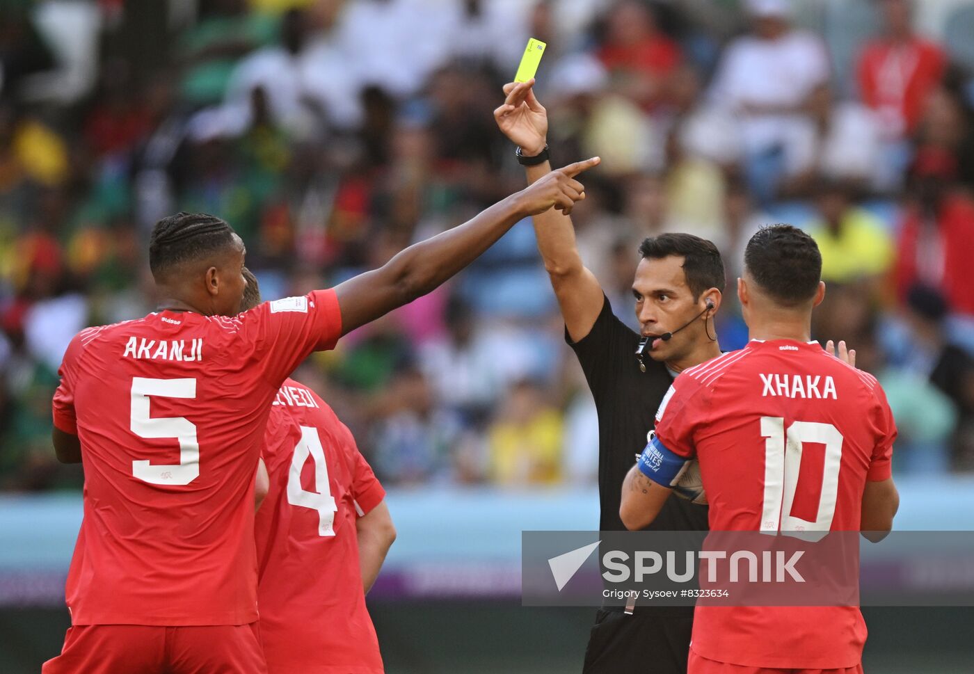 Qatar Soccer World Cup Switzerland - Cameroon