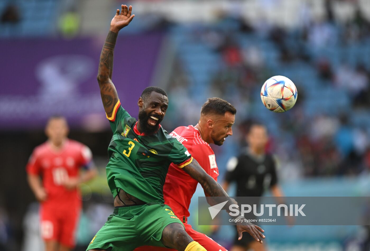 Qatar Soccer World Cup Switzerland - Cameroon