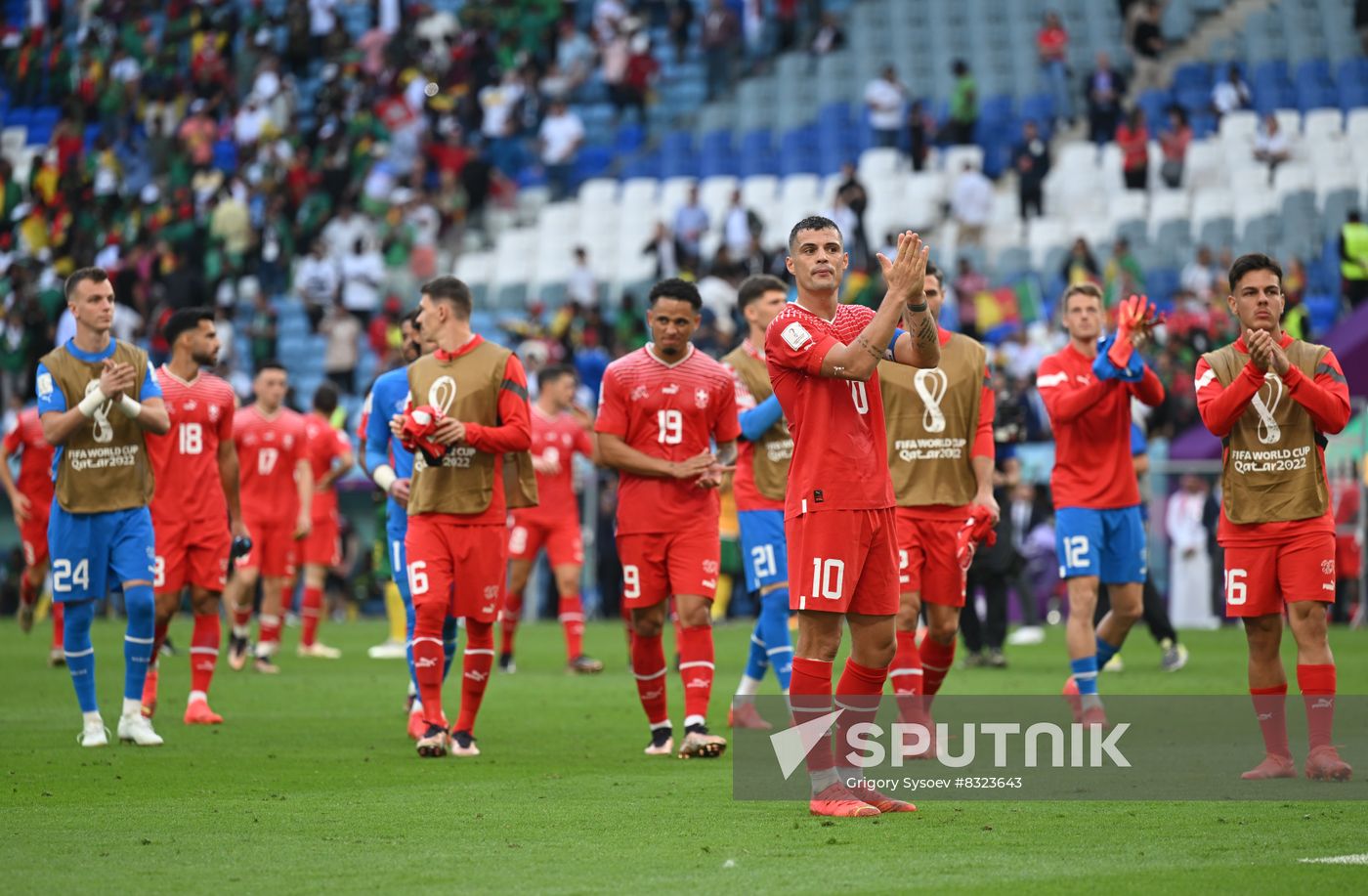 Qatar Soccer World Cup Switzerland - Cameroon
