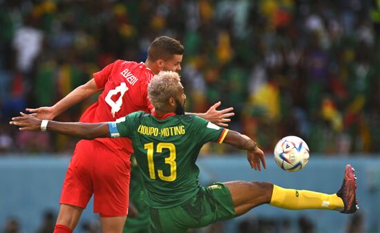 Qatar Soccer World Cup Switzerland - Cameroon