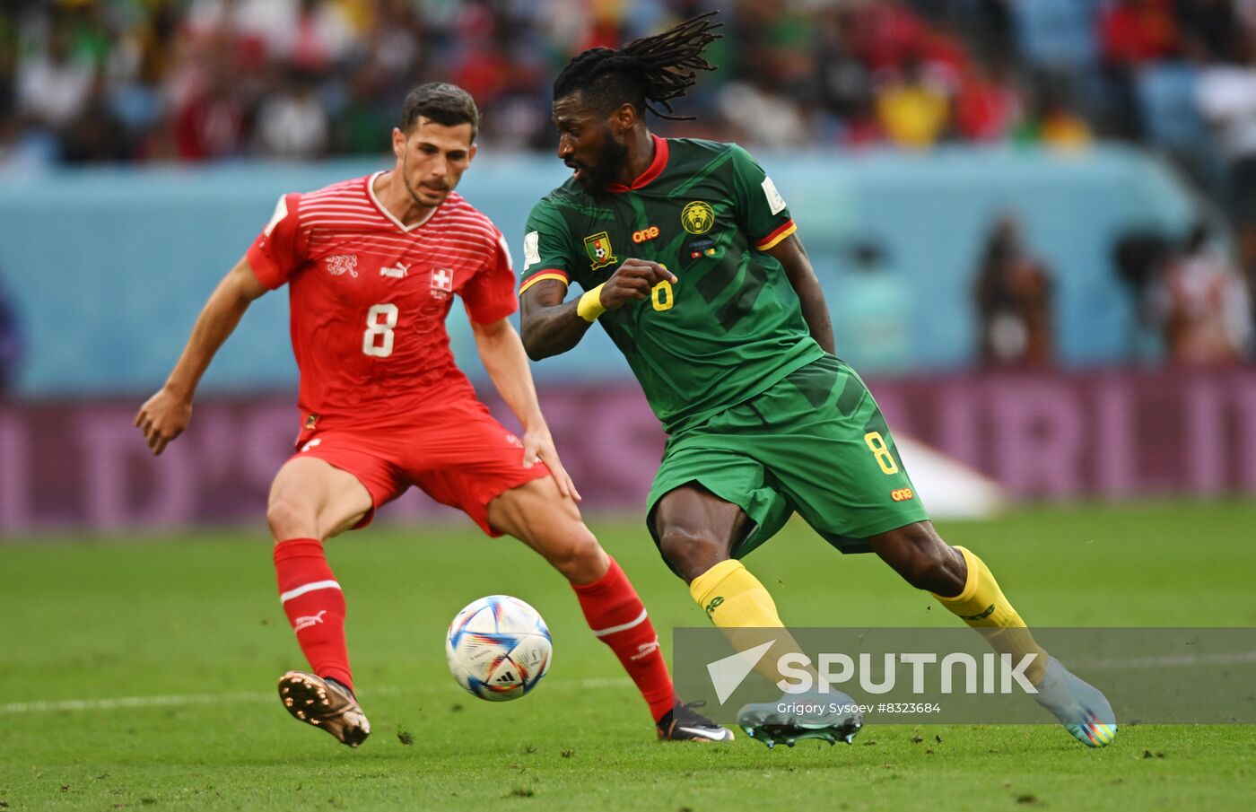 Qatar Soccer World Cup Switzerland - Cameroon