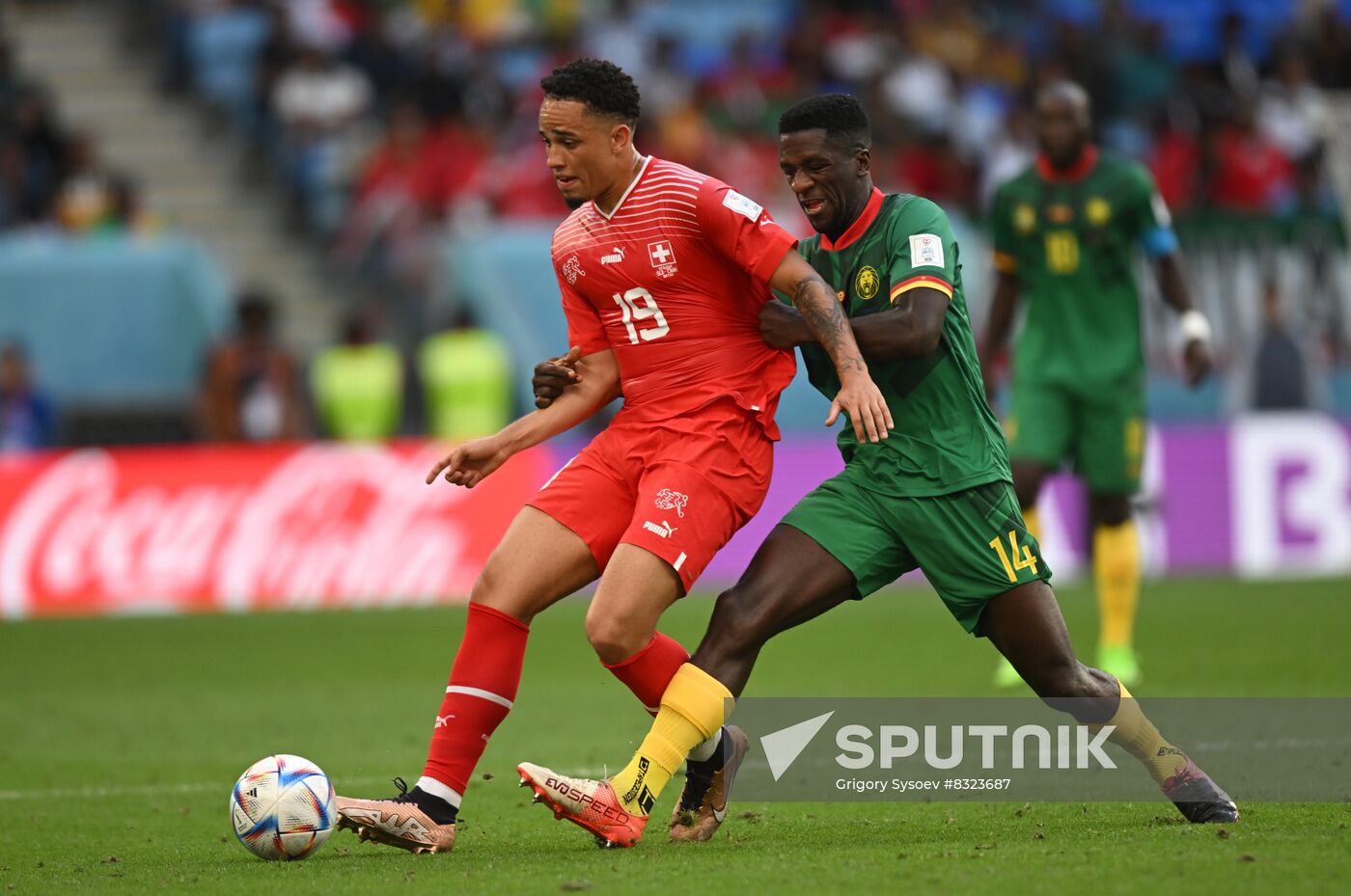Qatar Soccer World Cup Switzerland - Cameroon