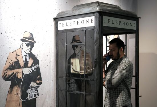 Russia Art Banksy Work Installation