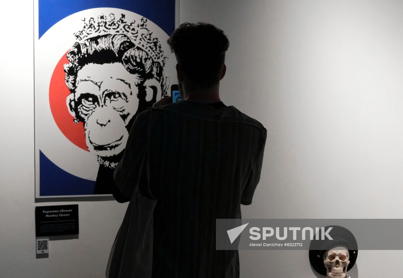 Russia Art Banksy Work Installation