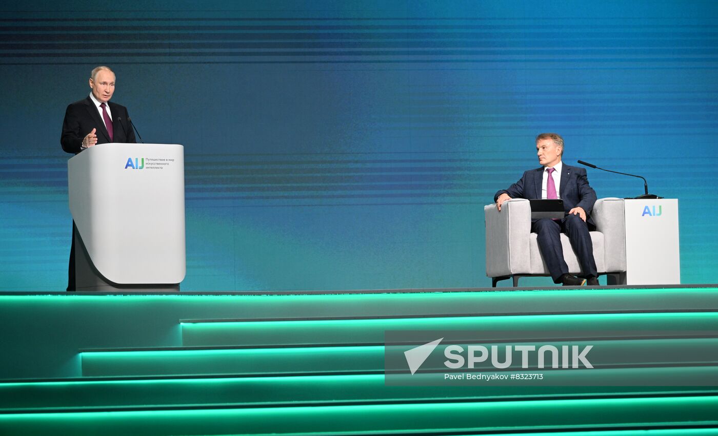 Russia Putin AI Journey Conference