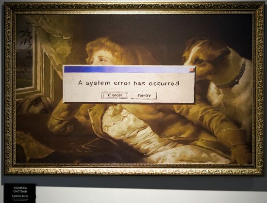 Russia Art Banksy Work Installation