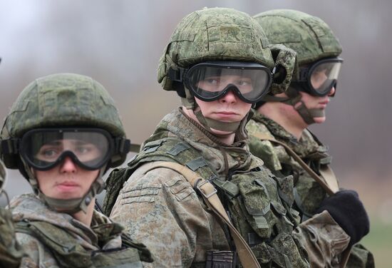 Russia Defence Marines Psychological Obstacle Course