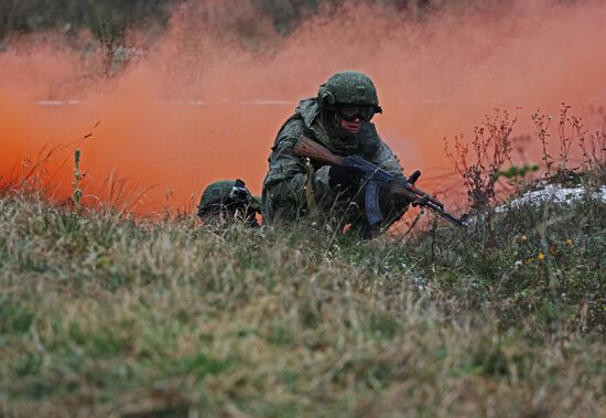 Russia Defence Marines Psychological Obstacle Course