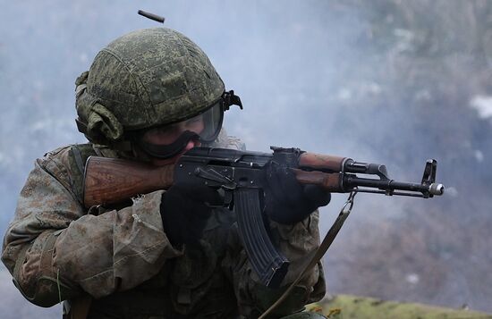 Russia Defence Marines Psychological Obstacle Course
