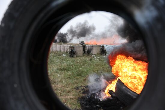 Russia Defence Marines Psychological Obstacle Course