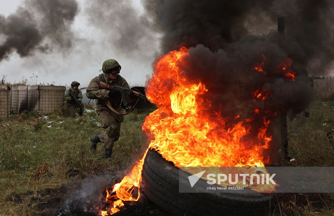 Russia Defence Marines Psychological Obstacle Course