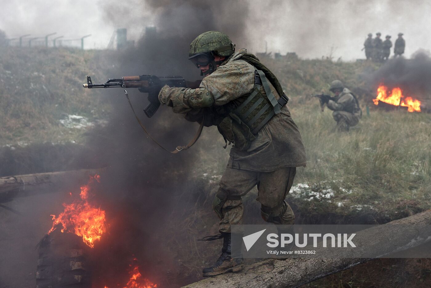 Russia Defence Marines Psychological Obstacle Course