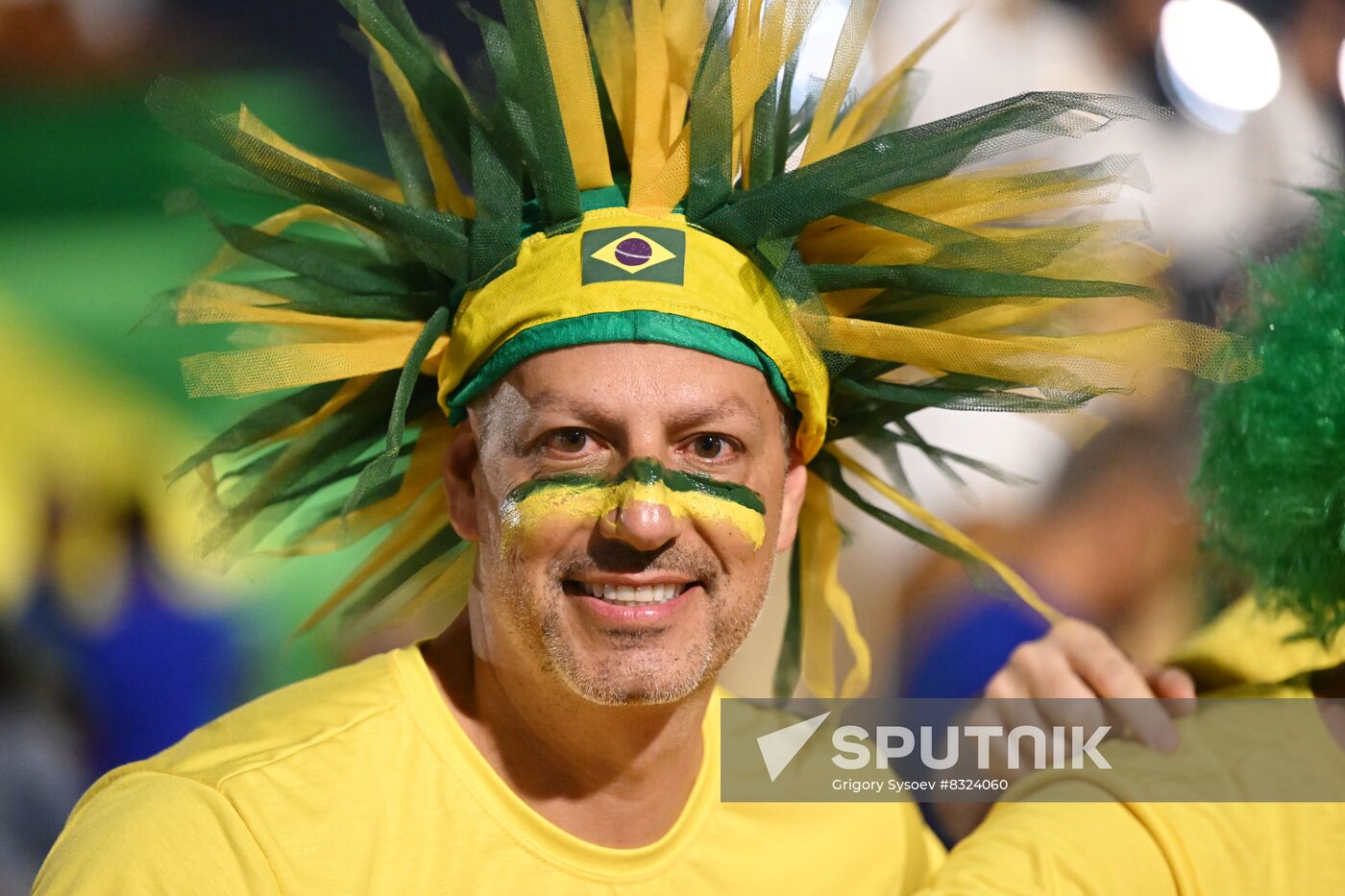 Qatar Soccer World Cup Brazil - Serbia