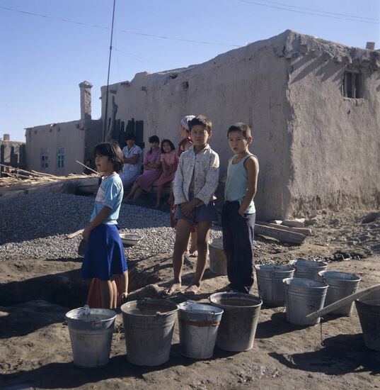 Environmental disaster in Aral Sea Region