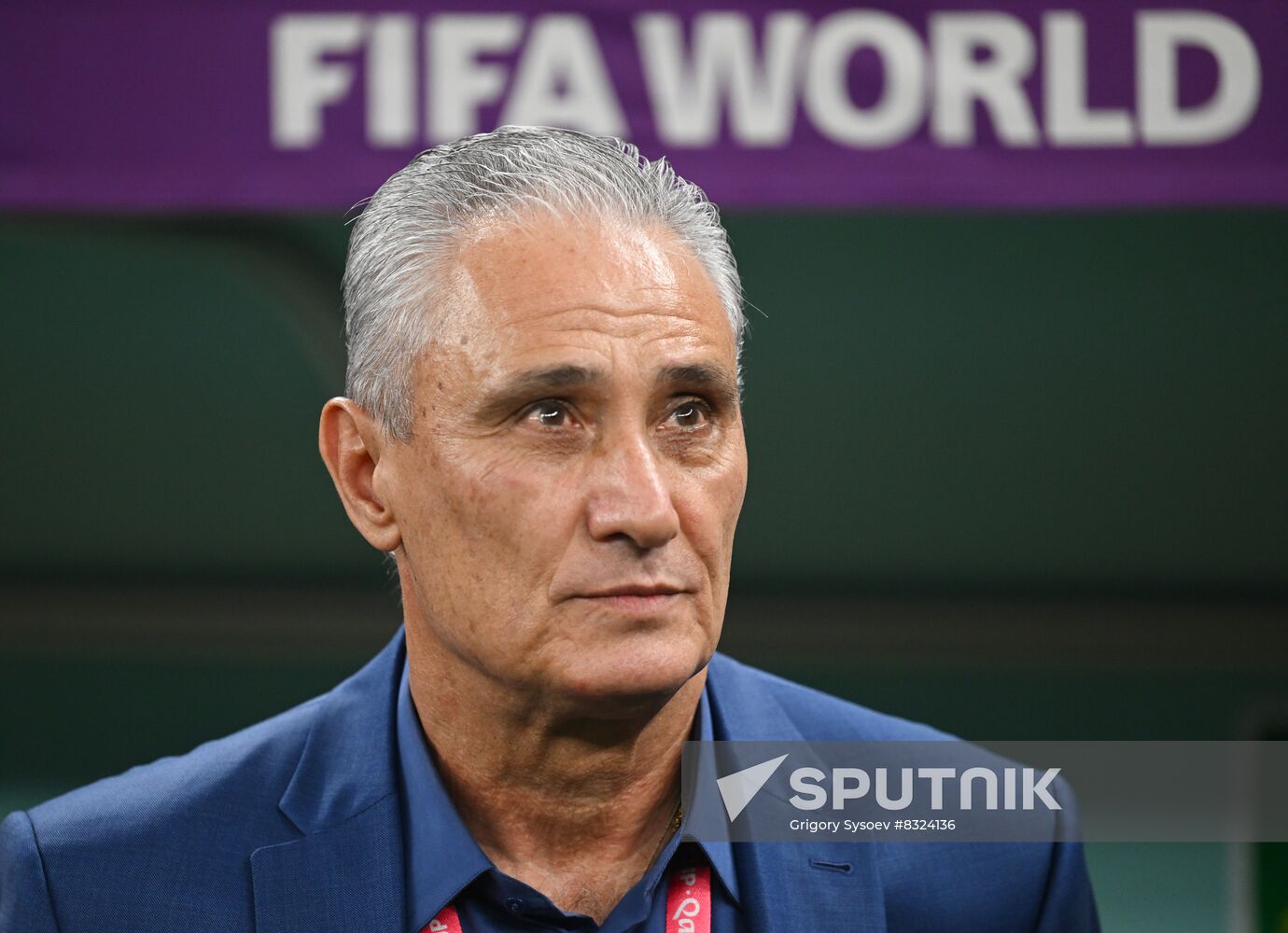 Qatar Soccer World Cup Brazil - Serbia