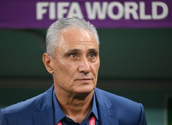 Qatar Soccer World Cup Brazil - Serbia