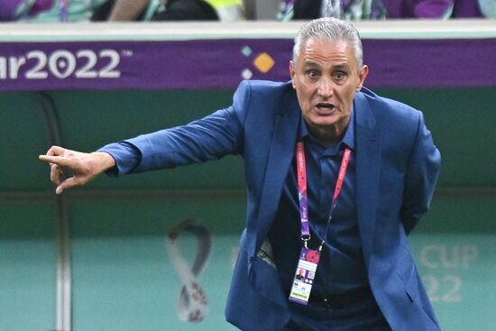 Qatar Soccer World Cup Brazil - Serbia