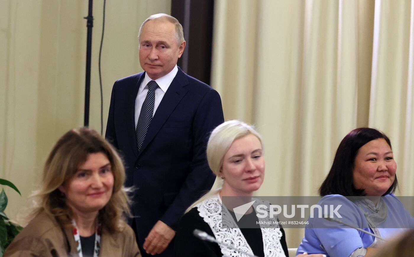 Russia Putin Servicemen Mothers