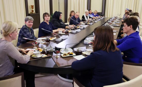 Russia Putin Servicemen Mothers