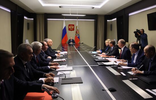 Russia Putin Security Council