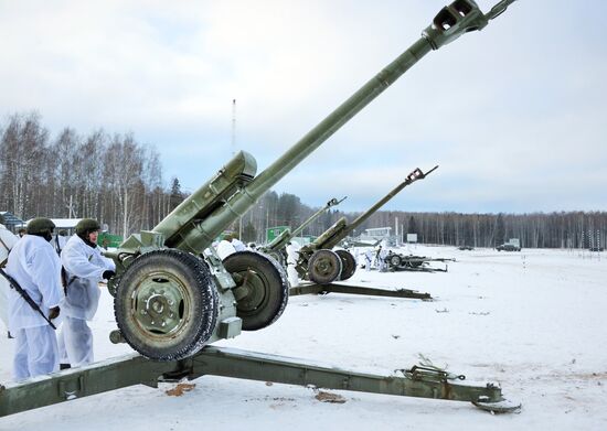 Russia Partial Mobilisation Training