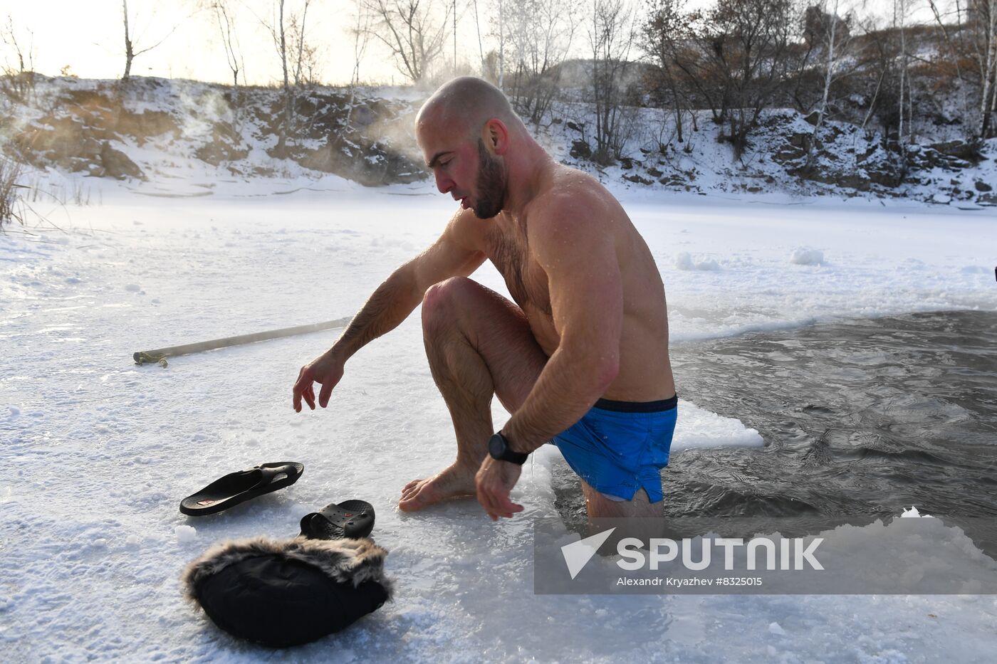 Russia Winter Swimming