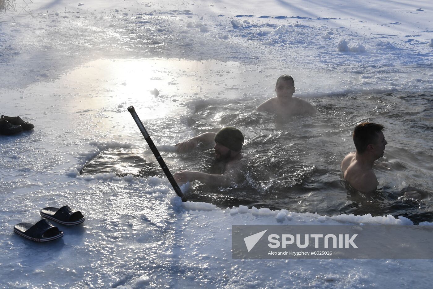 Russia Winter Swimming