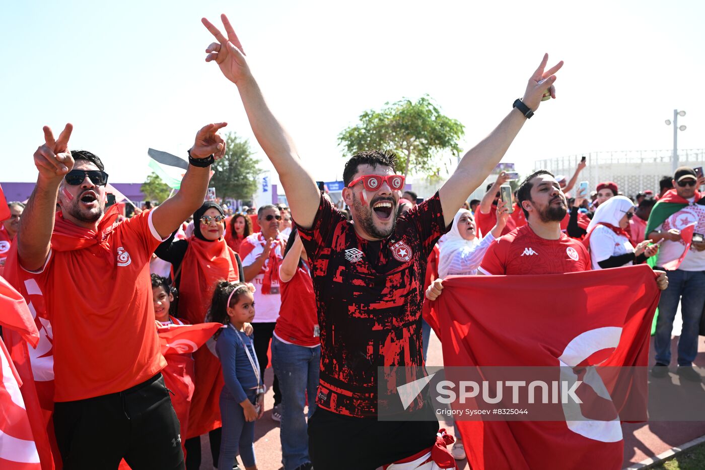 Qatar Soccer World Cup Tunisia - Australia