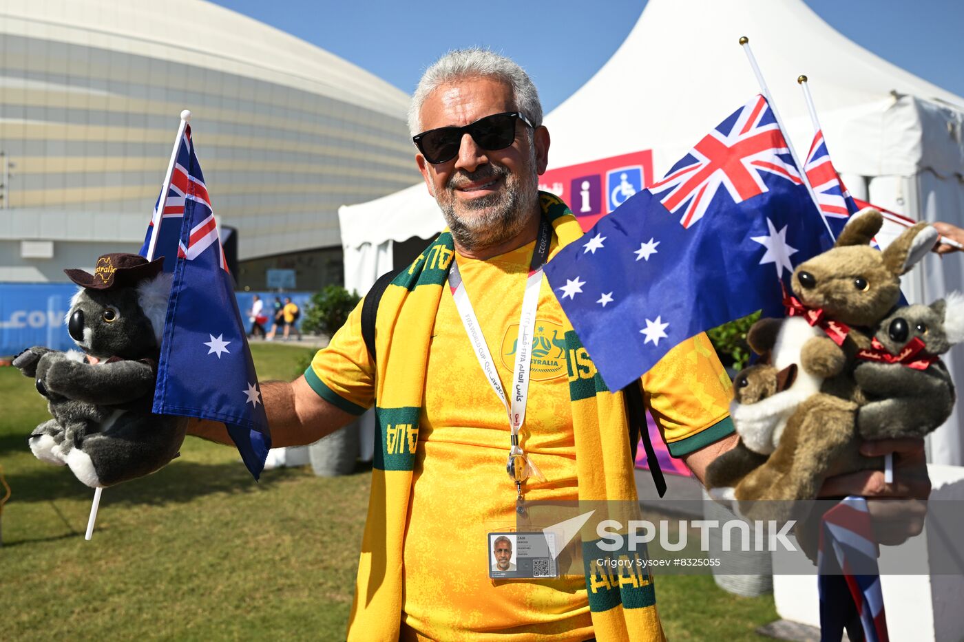Qatar Soccer World Cup Tunisia - Australia