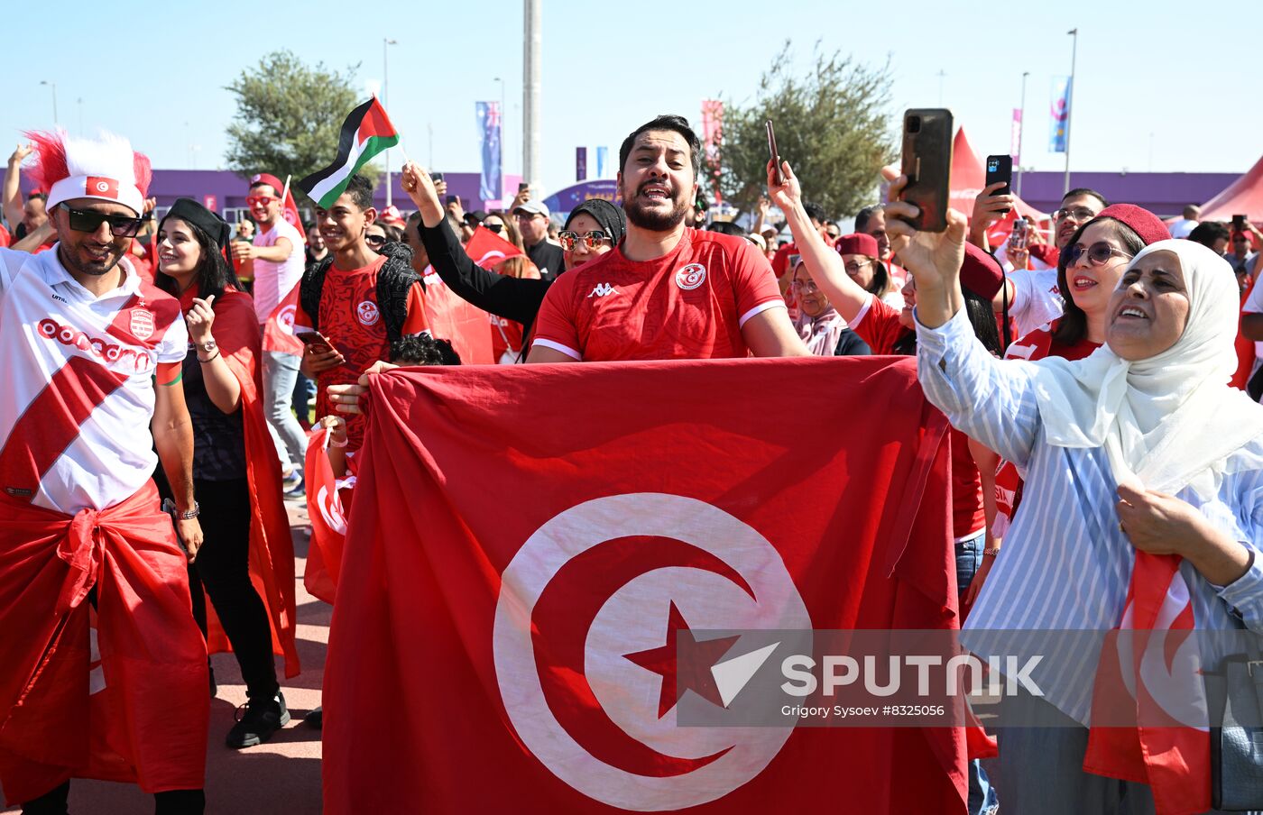 Qatar Soccer World Cup Tunisia - Australia