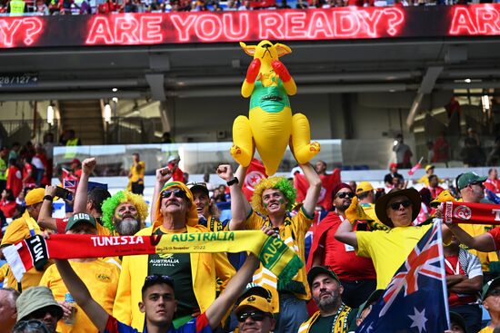 Qatar Soccer World Cup Tunisia - Australia