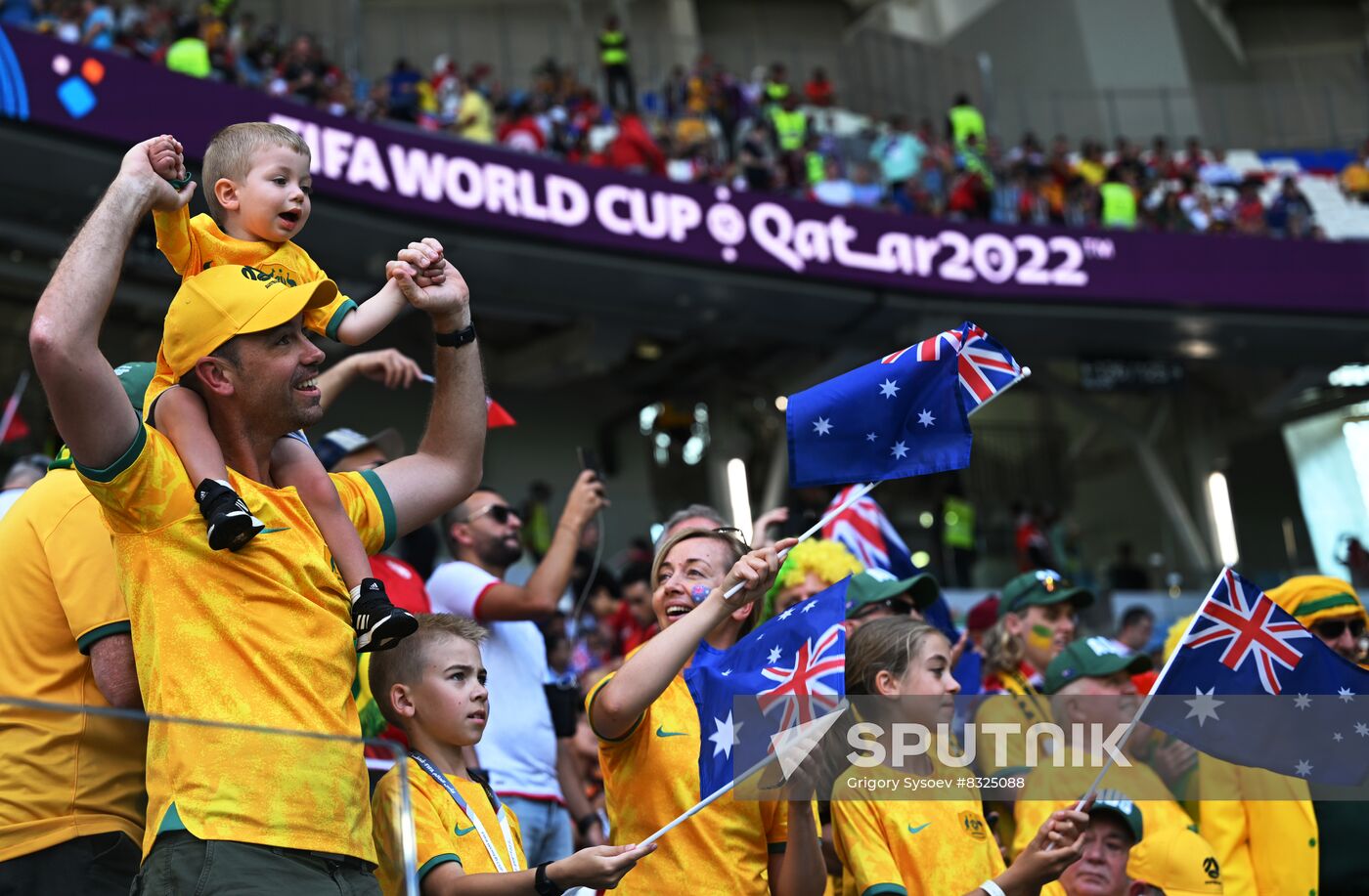 Qatar Soccer World Cup Tunisia - Australia