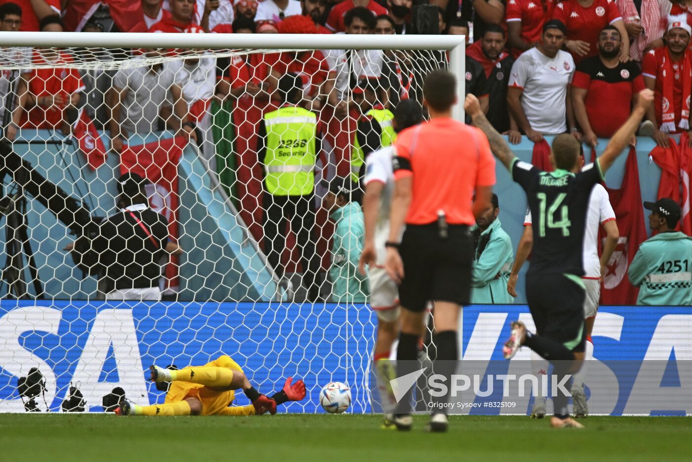 Qatar Soccer World Cup Tunisia - Australia