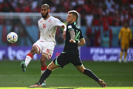 Qatar Soccer World Cup Tunisia - Australia