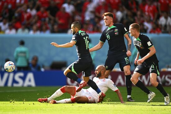 Qatar Soccer World Cup Tunisia - Australia