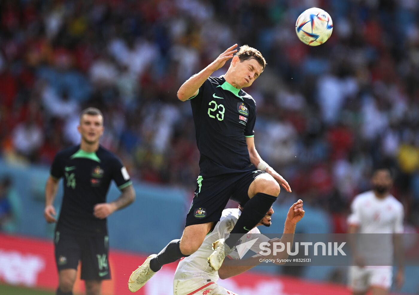 Qatar Soccer World Cup Tunisia - Australia