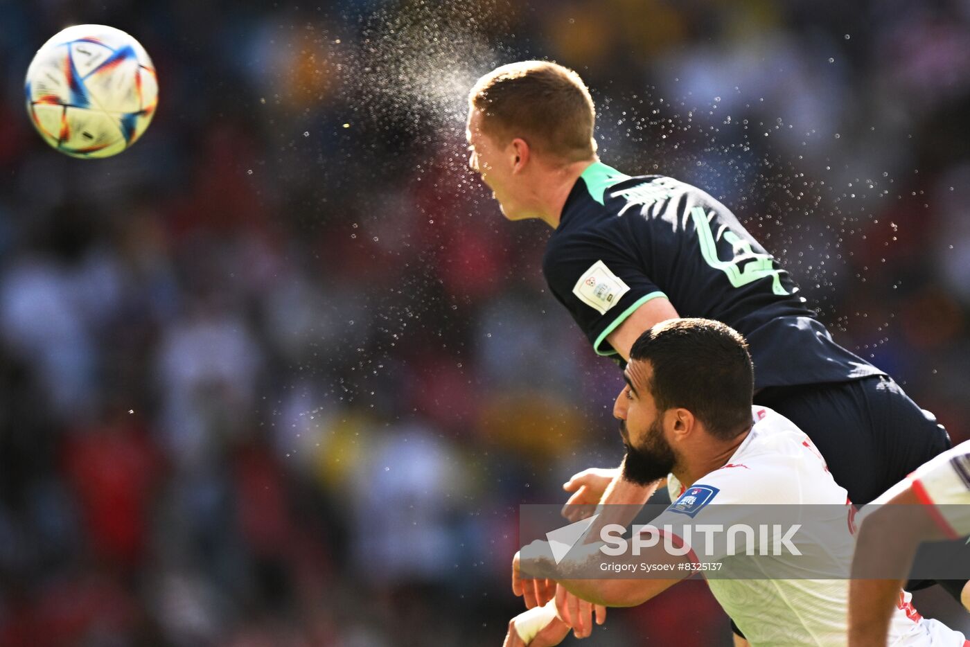 Qatar Soccer World Cup Tunisia - Australia