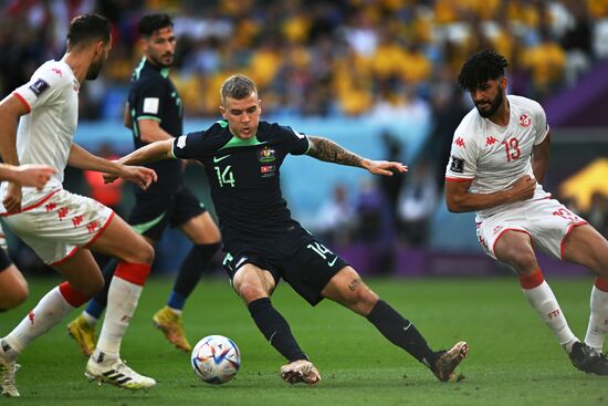 Qatar Soccer World Cup Tunisia - Australia