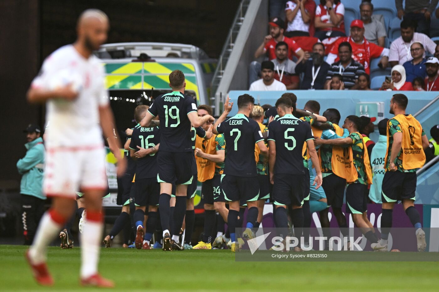 Qatar Soccer World Cup Tunisia - Australia