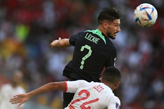 Qatar Soccer World Cup Tunisia - Australia